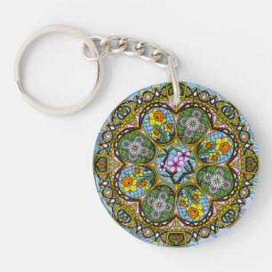 Spring Nouveau Acrylic Keychain