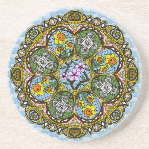 Spring Nouveau Coaster