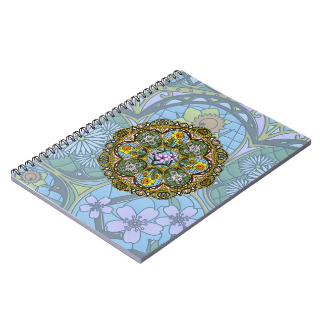 Spring Nouveau Notebook (Left Side)