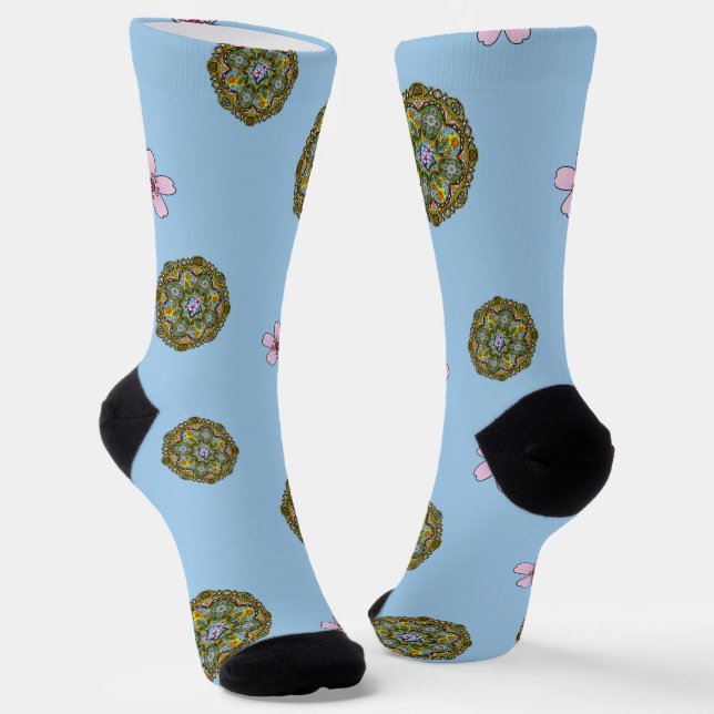 Spring Nouveau Socks (Angled)