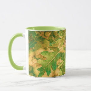 Spring Oak Leaves Mug