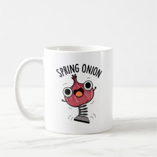 Spring Onion Funny Veggie Puns Coffee Mug