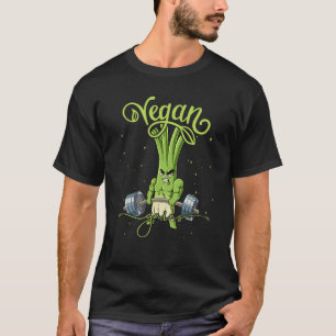 Spring Onion Gym Weight Training Vegan Gains T-Shirt
