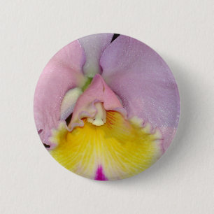 Spring Orchid 6 Cm Round Badge