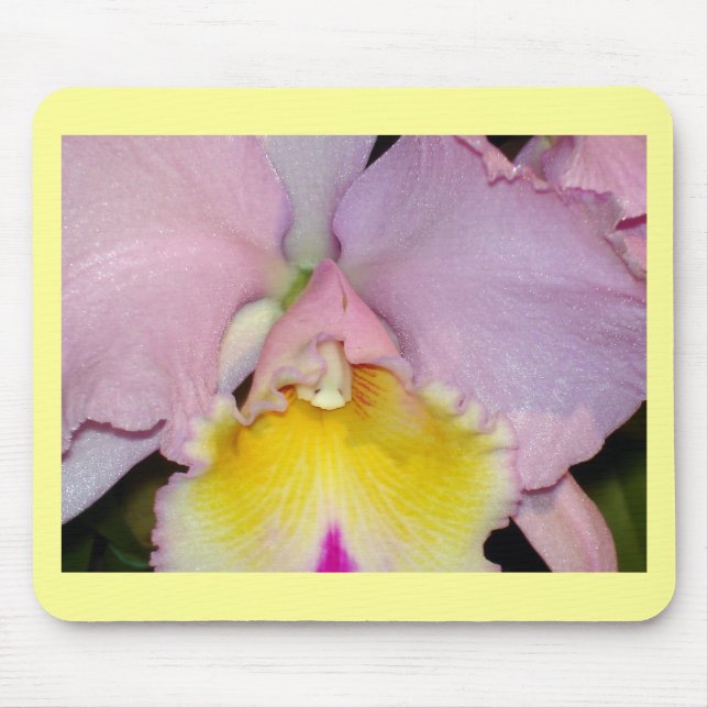 Spring Orchid Mouse Pad (Front)