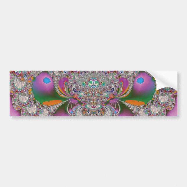 Spring Owl Bumper Sticker (Front)