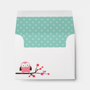 Spring Owl Envelope