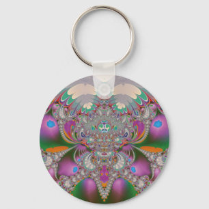 Spring Owl Key Ring