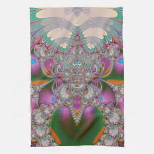 Spring Owl Tea Towel