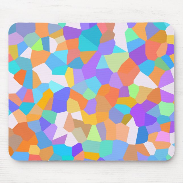 Spring Paint Beach Glass Mouse Pad (Front)