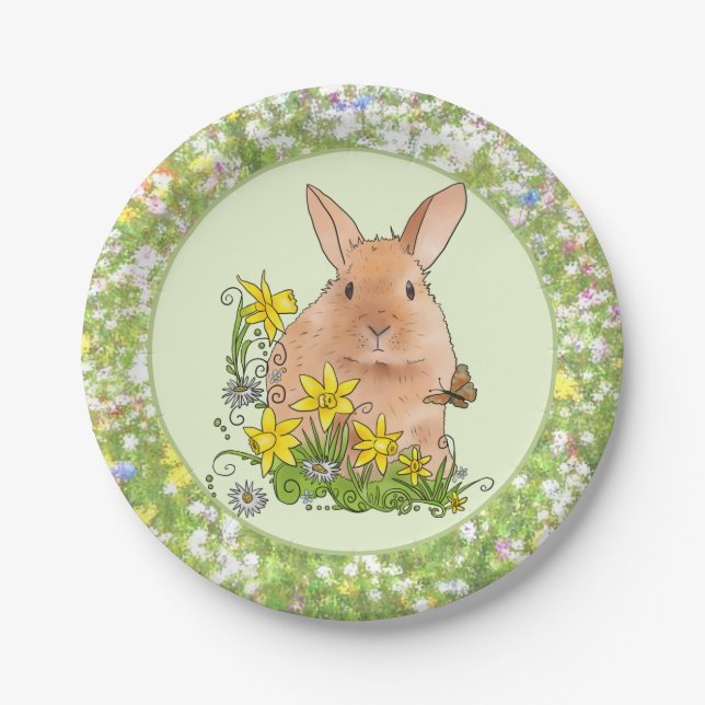 spring paper plate (Front)