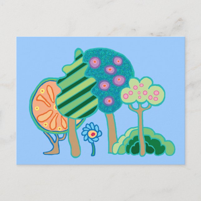 Spring park postcard (Front)