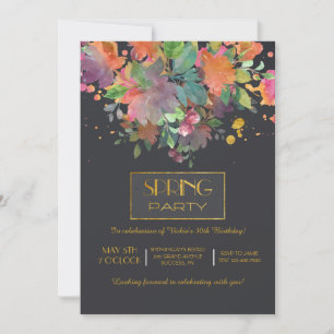 Spring Party Invitation