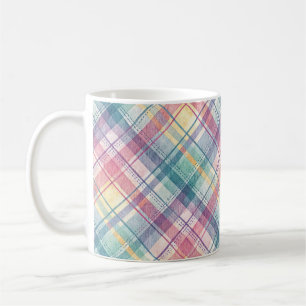 Spring Pastel Diagonal Coffee Mug