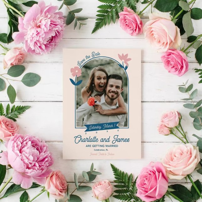 Spring Pastel Petals Save the Date (Creator Uploaded)