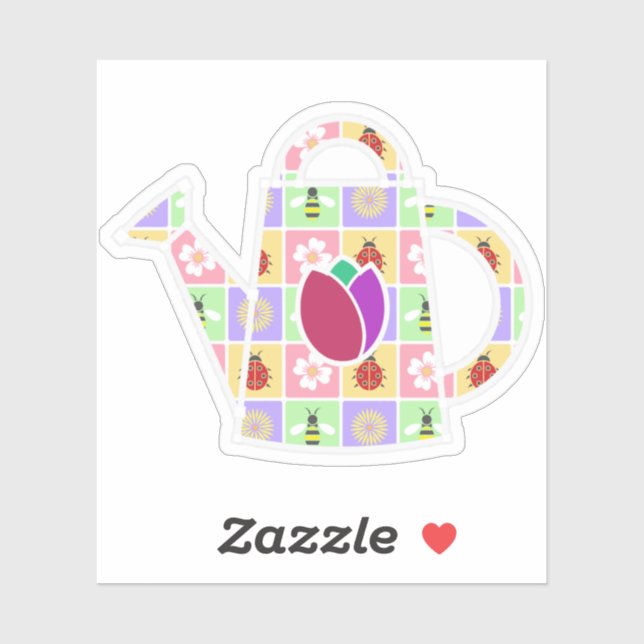 Spring Patches Contour Sticker (Sheet)
