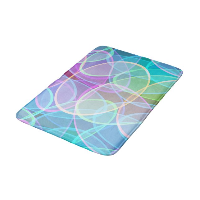 Spring Pattern Bath Mat (Angled)