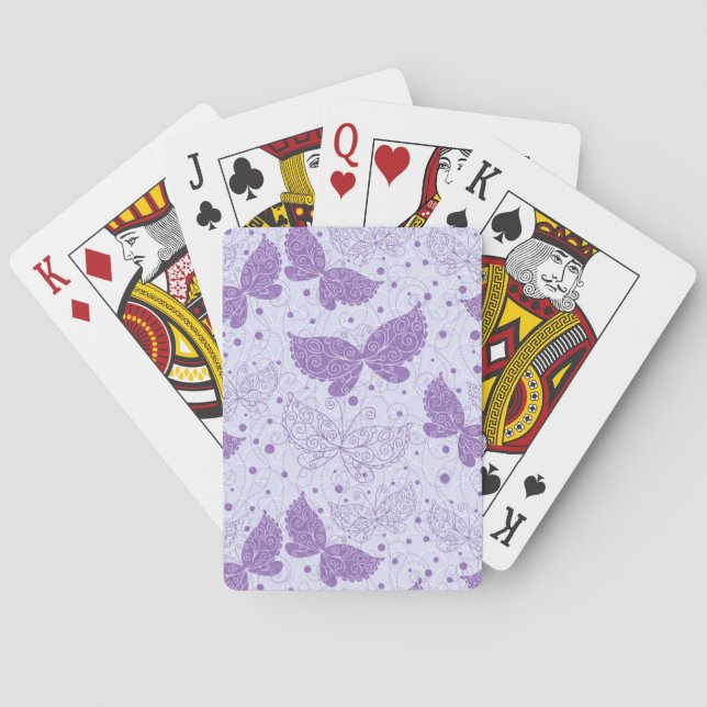 Spring Pattern Playing Cards (Back)