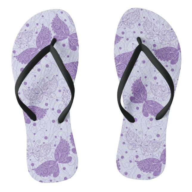 Spring Pattern Thongs (Footbed)