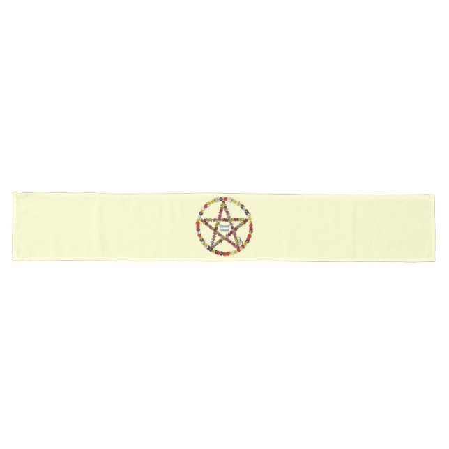 Spring Pentical Long Table Runner (Horizontal)