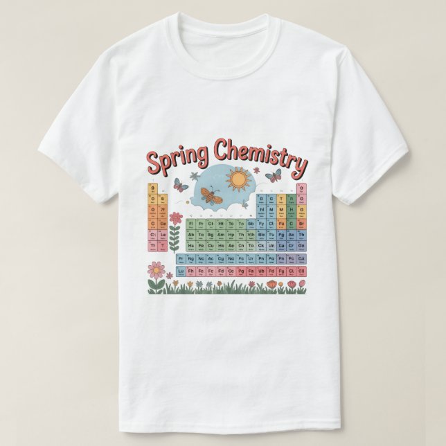 Spring Periodic Table Tee (Design Front)