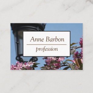 Spring Photography Business Card