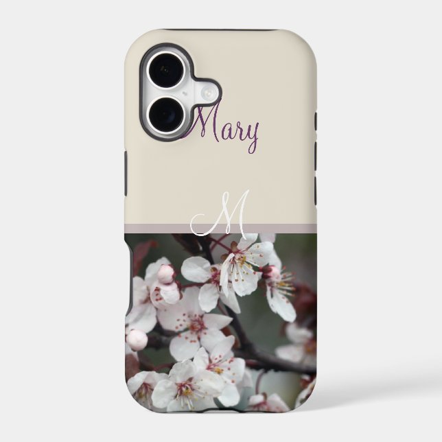 spring plum flowers (Back)