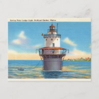 Spring Point Ledge Light, Portland Harbour, Maine