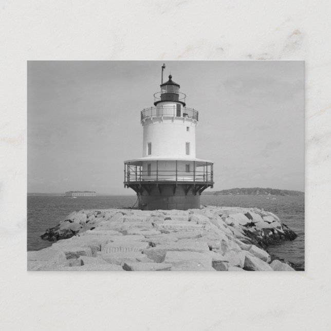 Spring Point Ledge Light Station Postcard (Front)