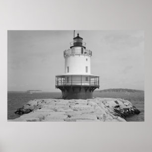 Spring Point Ledge Light Station Poster
