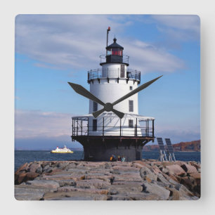 Spring Point Ledge Lighthouse, Maine Clock