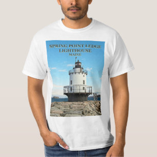 Spring Point Ledge Lighthouse, Maine T-Shirt