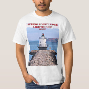 Spring Point Ledge Lighthouse, Maine T-Shirt