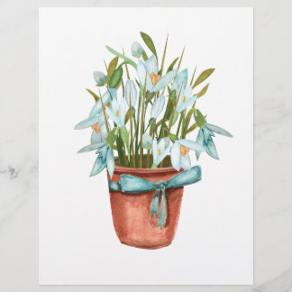 spring postcard flyer