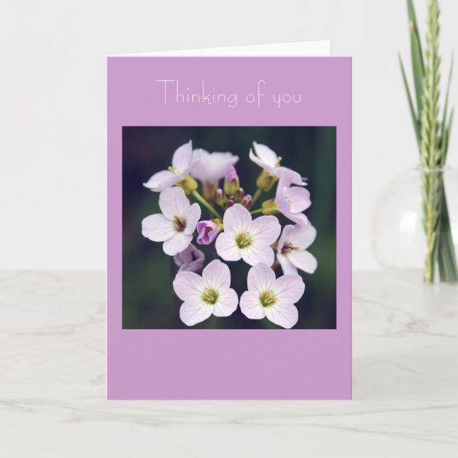 Spring  Posy Card (Front)
