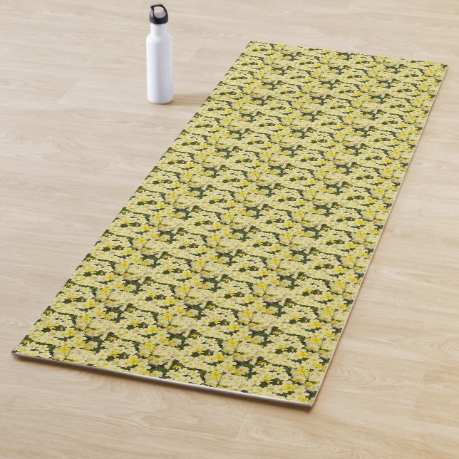 Spring Primroses Yoga Mat (In Situ)