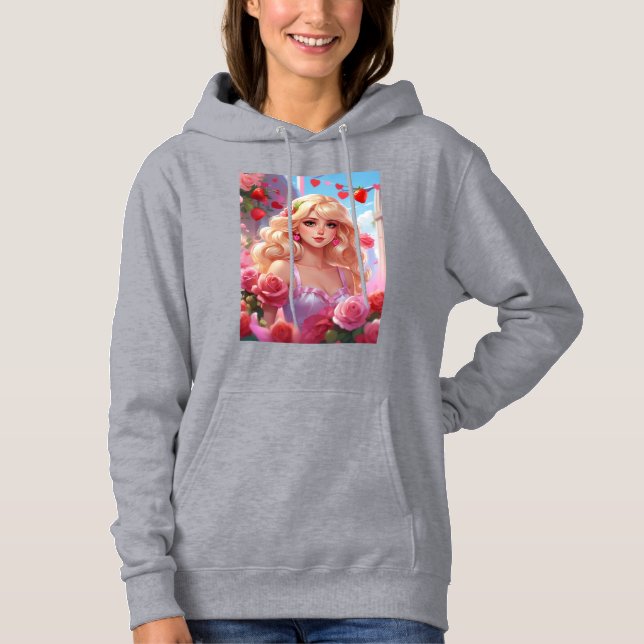 Spring princess  hoodie (Front)