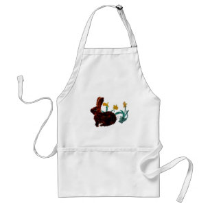 Spring Rabbit Daffodil Art Standard Apron