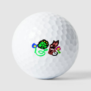 Spring Rabbit love Golf Balls