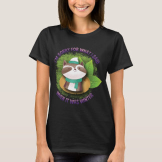 Spring raccoon T-Shirt