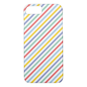 Spring Rainbow Stripe Pattern iPhone 8/7 Case