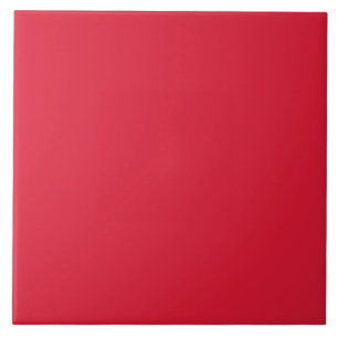 Spring Red Ceramic Tile
