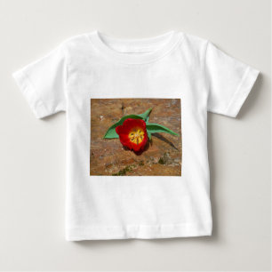 Spring Red Tulip Baby T-Shirt