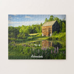 Spring Reflections in the Adirondacks, N.Y. Jigsaw Puzzle