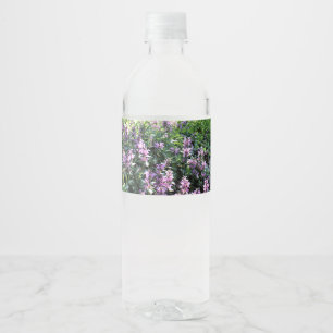 Spring Rock Garden, Lamium Water Bottle Label