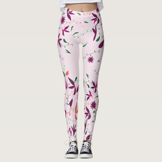 Spring Romance Leggings (Front)