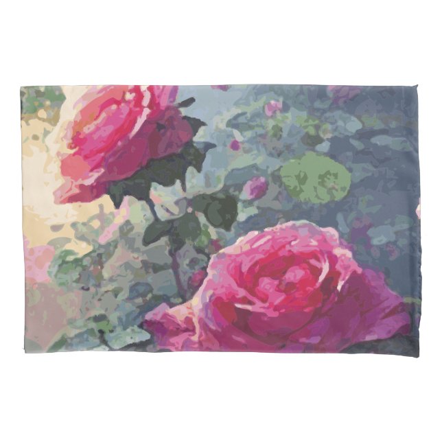 Spring Roses - Pillowcase (Front)
