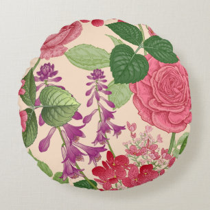 spring round cushion