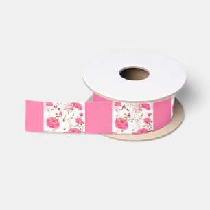 spring satin ribbon
