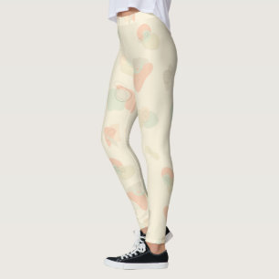 Spring Seamless Pattern Leggings